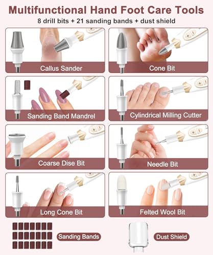 Toenail Grinder for Thick Toenails, Toe Nail Grinder for Men Women Seniors