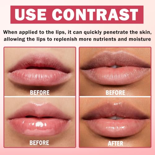 4PCS Bee Lip Balm Honey Pot Sleeping Lip Mask Set Honey Lip Balm Honey,Strawberry,Watermelon,Apple