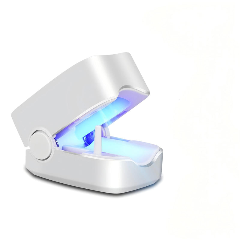 Nail Cleaning Light Device,Toenails & Fingernails Care, Home Use Nail Fungus Light Treatment Device for Multiple Nails, USB Rechargeable