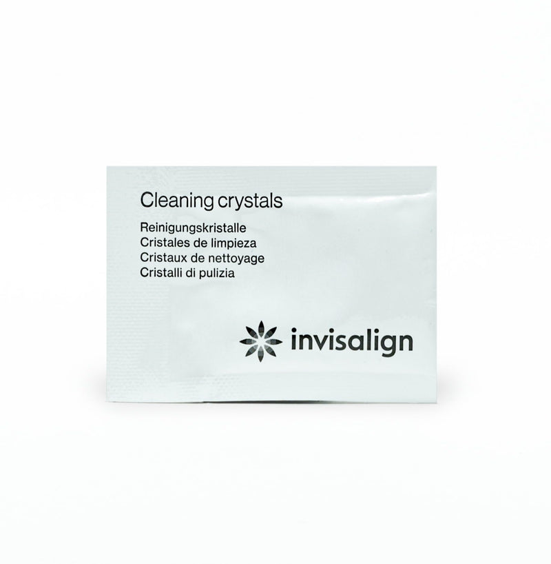 INVISALIGN Cleaning Crystals | Aligner and Retainer Cleaner | 50 Packets 50 Count (Pack of 1)
