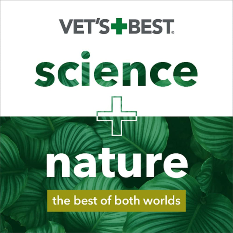 Vet's Best Waterless Dog Bath | No Rinse Dry Shampoo for Dogs | Natural Formula Refreshes Coat and Controls Odor Between Baths | 5 Ounces,White/Tans - PawsPlanet Australia