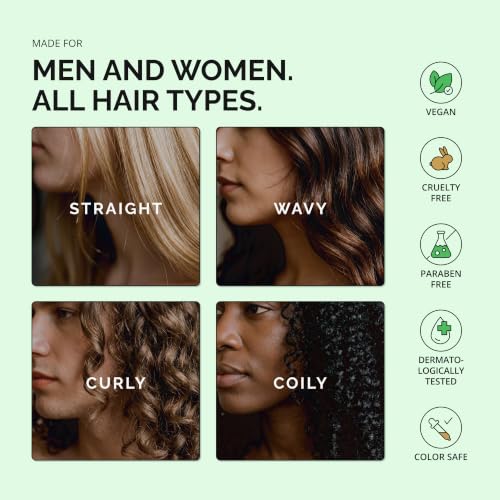 Hair Growth Serum Spray for Women & Men Hair Loss – Biotin & Caffeine, Anti-Thinning Hair Regrowth Oil, Advanced Thickening Formula – 1.7 fl. oz./ 50 ml 1.7 Count (Pack of 1)