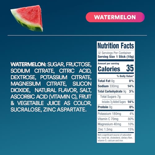 DripDrop Hydration Watermelon Orange Bundle, Electrolyte Packets, 64 Count | Watermelon, Orange; 3X Electrolytes; Potassium, Magnesium, Zinc, Vitamin C; Single Serve; Daily Use, Workouts, Travel
