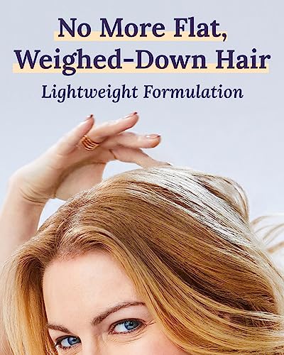Keranique Volumizing Shampoo for Hair Repair, Growth & Thinning Hair Support – Keratin, Biotin, Menthol & Niacinamide, Anti-Breakage, Lightweight Strengthening Formula 12 Oz - Keratin Amino Complex™ 12 Fl Oz (Pack of 1)