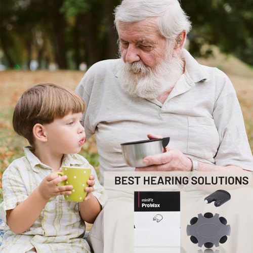 for Oticon Prowax Minifit, Hearing Aid Wax Guards, 10 Packs/60 Pcs 10 PACK For Oticon