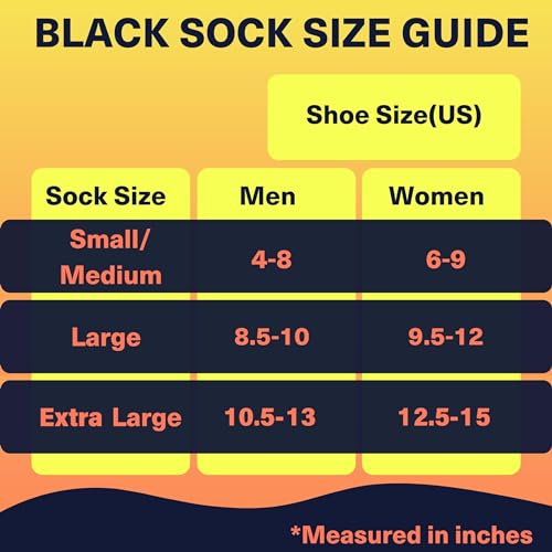 Relief Genius Cold Therapy Socks with Reusable Gel ice Packs - Achieve Relief from Sprains, Muscle Pain, Bruises, Swelling, Edema, Chemotherapy, Arthritis, Post Partum Foot (Black, Large) Black Socks Pair