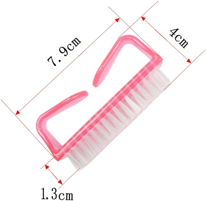 Nail Brushes, Pack of 8, Nail Brush, Handle Nail Brush, Cleaner Nail Brush, Hand Wash, Brush, Hand Scrub, Colorful - BeesActive Australia