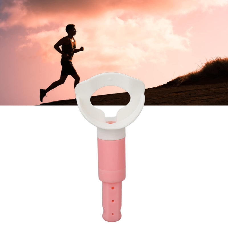 Breathing Trainer, Lung Trainer, Portable Abdominal Breathing Exercise Trainer Breathing Exercise Device Lightweight Portable Lung Exerciser () Pink - BeesActive Australia