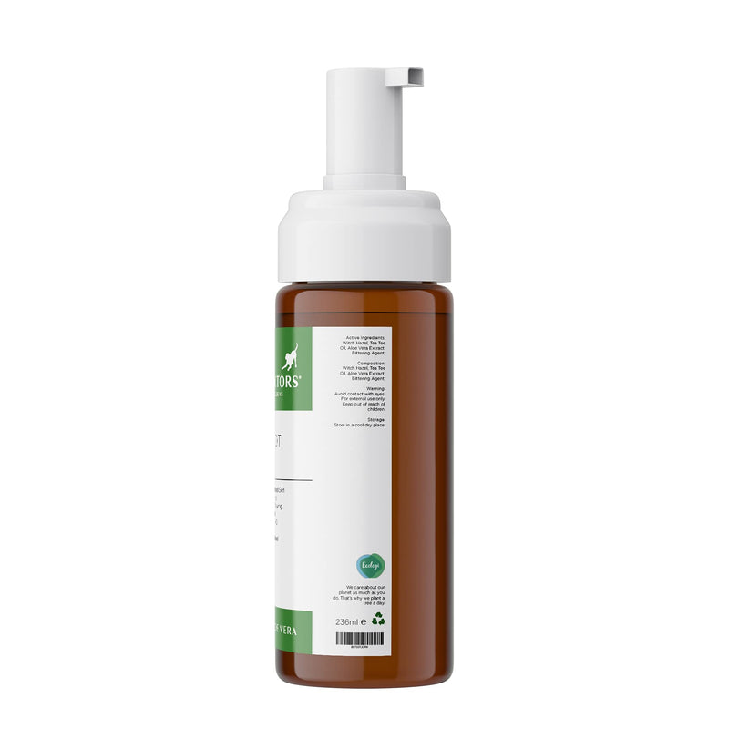 Dog Doctors Hot Spot Foam – hot spot Support for dogs, Tea Tree & Aloe Vera Formula, Helps Soothe Itchy Skin, Supports Sensitive Areas from Pawing & Chewing, Dog Itchy Skin Care