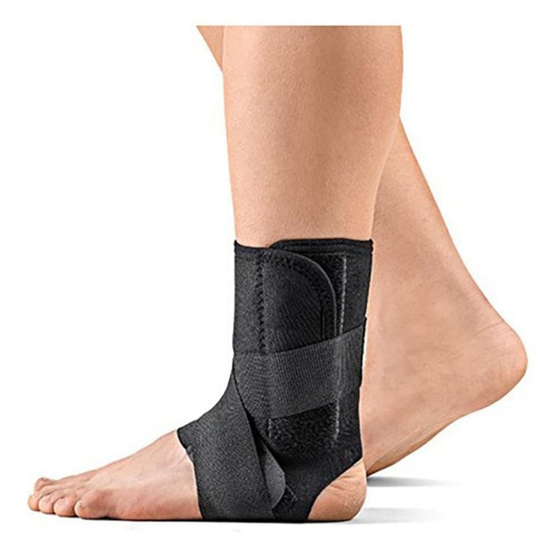 HIDROLIGHT - Ankle Brace - Compression Ankle Support for Sprained Ankle - Foot Brace Stabilizer for Women & Men, Adjustable Braces for Plantar Fasciitis Relief, Injury Recovery - Black, Large - BeesActive Australia