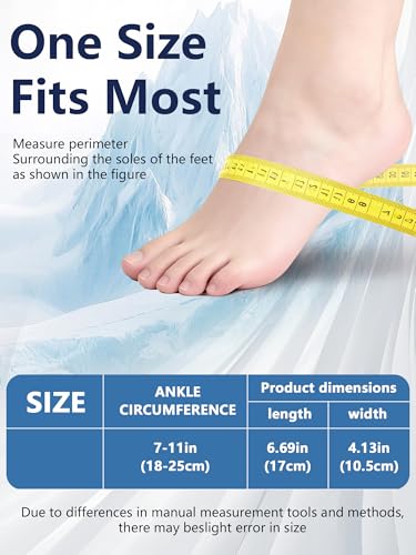 Foot Ice Pack for Toes,Freeze Flexible Ice Gel Socks Cold &Hot Therapy,Foot & Toe Ice Pack Wrap for Tendonitis, Plantar Fasciitis, Swelling, Sprained,Sport Injuries,Black (1 PC) (Black-2 Packs) Black-2 Packs