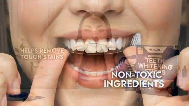 Premium Sensitive Teeth Whitening Strips (40 Count) – Hydrogen Peroxide Whitening Strips for Sensitive Teeth, Enamel Safe Teeth Whitener, At Home Teeth Whitening Kit, Coconut Mint, Removes Deep Stains 2 40