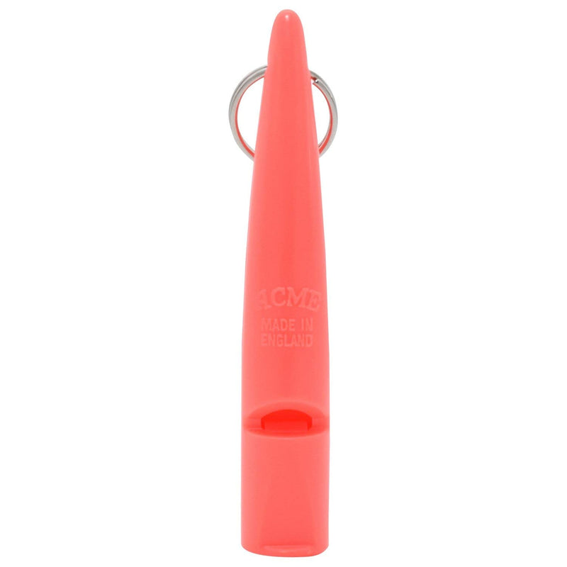| Dog Training Whistle Number 211.5 Medium High Pitch, Single Note | Good Sound Quality, Weather-Proof Whistles | Designed and Made in The UK (Coral) - BeesActive Australia