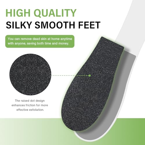 10 Pack Foot File,Foot Callus Remover Professional Sandpaper Pedicure Tools, Double Side Foot Scrubber, Sander for Dead Skin Foot Rasp Pedicure for Women Mother Manicure Beauty Shop Spa