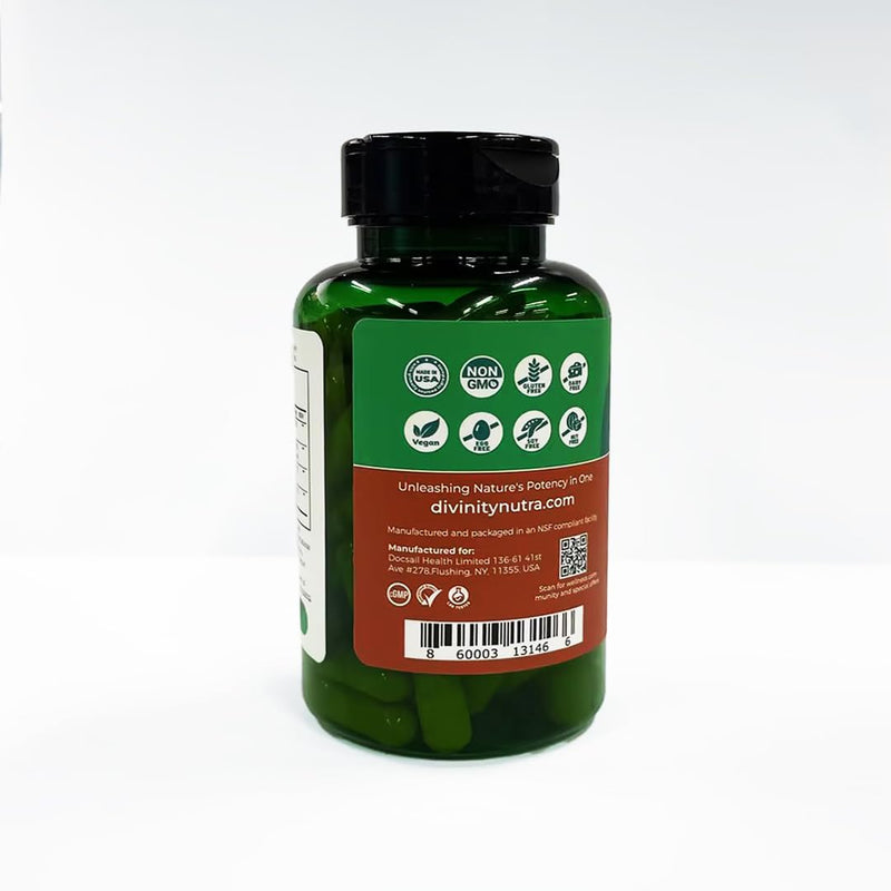 4-in-1 Berberine Supplement 1500mg,Glucose Support,Ceylon Cinnamon Bitter Melon Ginkgo, Boosts Immunity, Gut & Heart Health, 60 Capsules, High Potency 10X Strength for Metabolism Support with 5500mg - BeesActive Australia