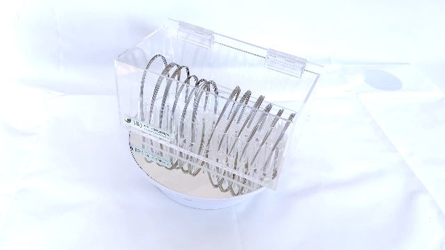 J&J Ortho Orthodontic Arch Wire Holder Organizer Box with Lid (12 sizes)