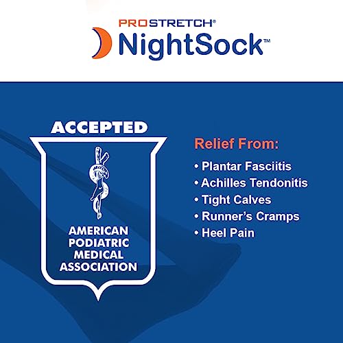 ProStretch NightSock, Overnight Relief for Plantar Fasciitis w/Toe Support