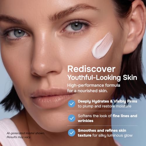 SimplyVital Face Moisturizer Retinol Collagen Hyaluronic Acid Cream 1.7 oz 1.7 Fl Oz (Pack of 1)