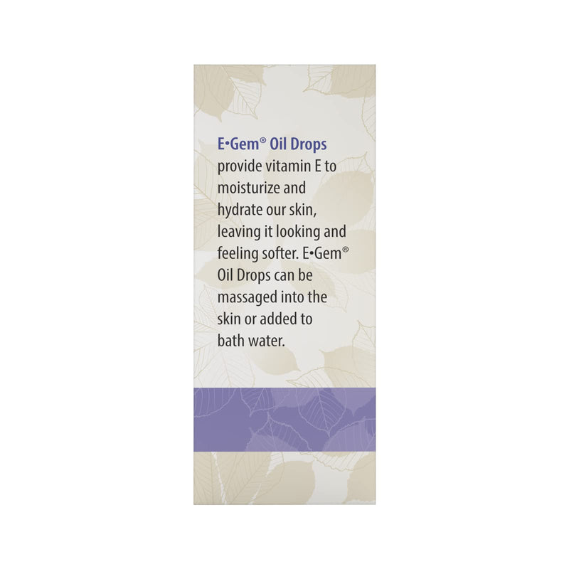 Carlson E-Gem Oil Drops, 20000 IU (13,400 mg), Vitamin E, 2 Fl oz | Moisturizing; Nourishing Skin and Bath Oil
