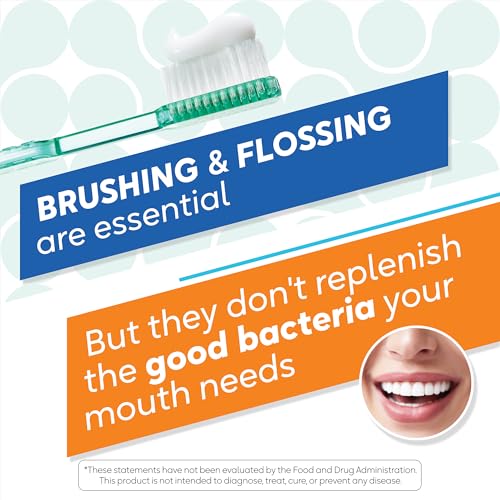 BioGaia Prodentis Fresh Breath Oral Probiotics for Bad Breath & Halitosis