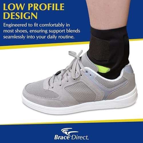 Brace Direct Plantar Fasciitis Foot Strap, Pneumatic Air Cell Heel Support S