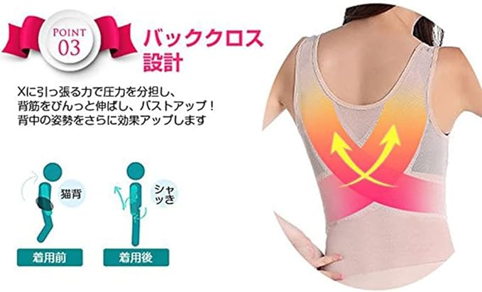 [Smato] Compression Innerwear, Women's, Compression Shirt, Tummy, Bust Enhancing, Body Shaper, Shapewear, Camisole, Compression Tank Top, Compression Underwear, Bodysuit, Spandex - BeesActive Australia