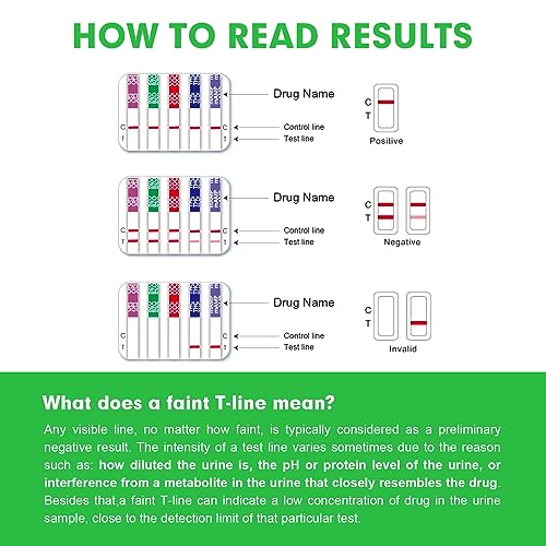 Easy@Home 12 Panel Urine Test Cup, 10 Pack Multi Drug Urine Test Kit 10 Count (Pack of 1)