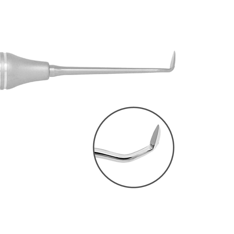 Osung Dental Sickle Scaler JAC 34/35, Posterior Sickle Scaler Application, Stainless Steel Dental Scaler Tool - Standard Periodontal Equipment - BeesActive Australia