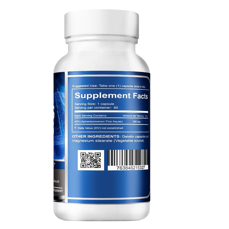 VITAMISAN 4 Celulas Madres Stemcells Celula AFA Blue Green Algae - Aphanizomenon Flos-aquae -Anti-Aging 240 Capsules new no GMO