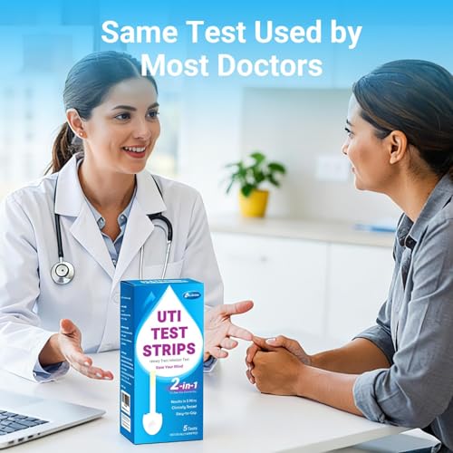 UTI Test Strips for Women & Men, HEAL-CHECK At Home UTI Test Kits, 10 Pack 10T