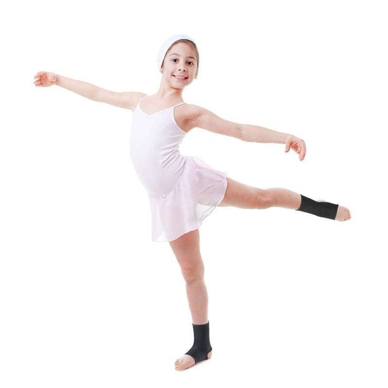 Loopeer 6 Pairs Kid Compression Ankle Brace Knitted Breathable Ankle Support Sleeve Socks Plantar Fasciitis Braces for Girls Boys Kids Sprained Running Fitness, Blue and Black - BeesActive Australia