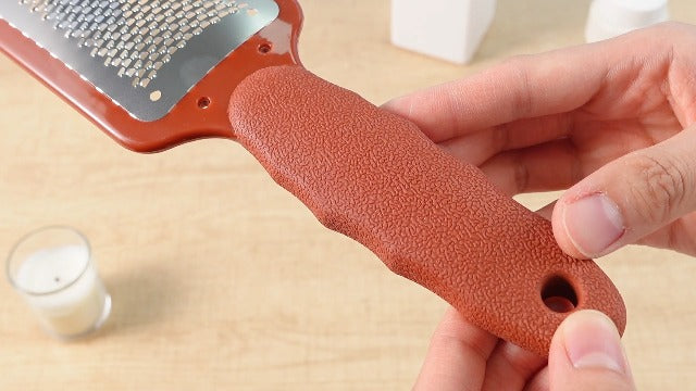 Moxweyeni 3 Pcs Foot File Callus Remover, 304 Steel, Set C, Brown