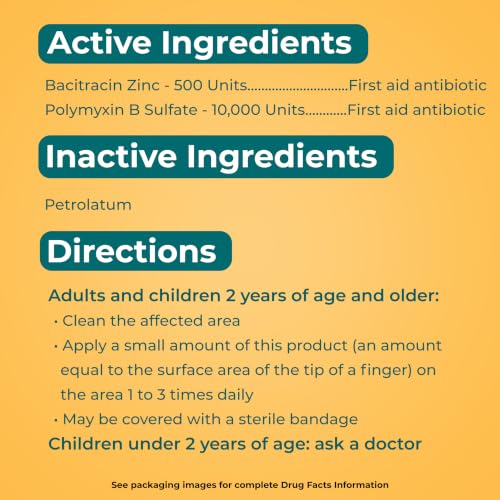 Simply Neosporin Antibiotic Ointment, 3-Ingredient Formula, 0.5 oz 0.5 Ounce