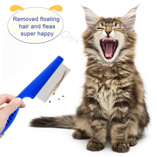 12 Pcs Flea Lice Comb & Tick Removal Tool,for Dogs, Cats