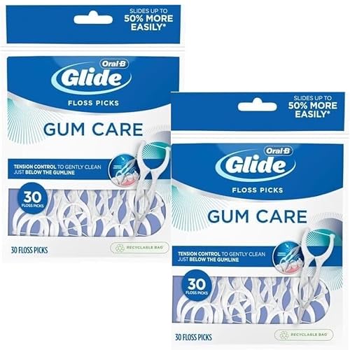 GLIDE - 749931 Glide Pro-Health Advanced Floss Picks 30 Ea (Pack of 12) 30 Count (Pack of 12)