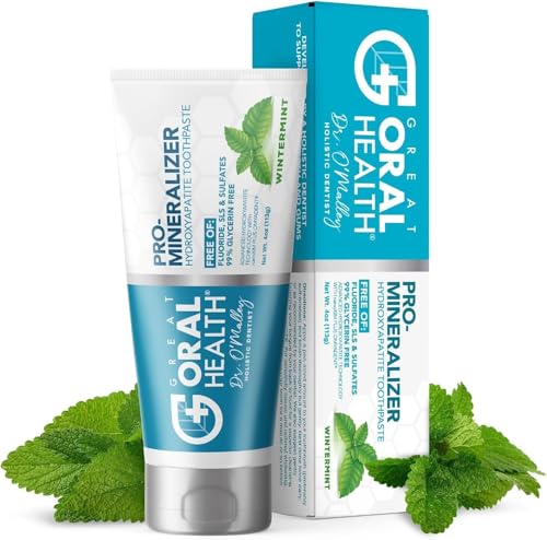 Great Oral Health Dentist Formulated Trio Bundle - Remineralizer Nano-Hydroxyapatite Wintermint Toothpaste - Mint Oral Probiotics for a Healthy microbiome- OraRestore Oral Health Essential Oil Blend