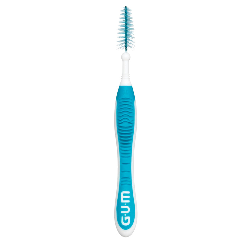 GUM Proxabrush Go-Betweens - Wide - Interdental Brushes - Soft Bristled Dental Picks for Plaque Removal Health - Safe for Braces & Dental Devices, 10 Count (Pack of 6) Blue 10 Count (Pack of 6)