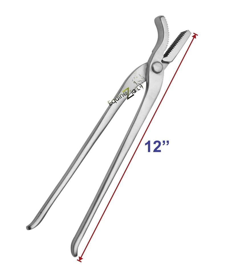 12" Horse Shoe Care Farrier Tool Hoof Nail Clincher Vanadium Steel Pliers - BeesActive Australia