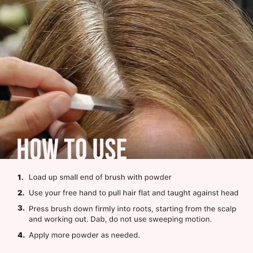 COLOR WOW Root Cover Up – Temporary Hair Color Touch-Up Medium Brown