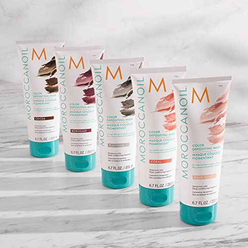 Moroccanoil Color Depositing Mask, 6.7 Fl. Oz Bordeaux