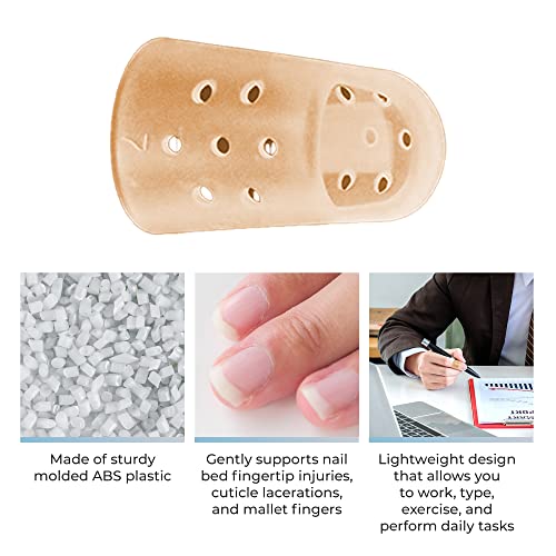Brace On 30 Piece STAX Finger Splint Kits, Fingertip Support Flesh