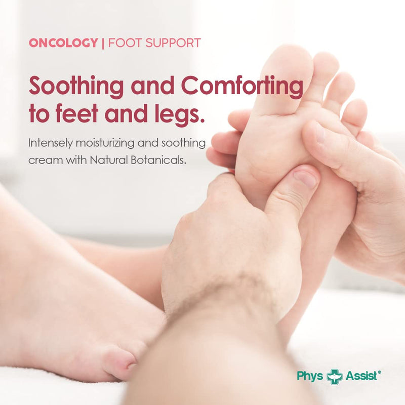 PhysAssist Oncology Foot Support, Soothing, Calming and Hydrating After Chemo. Non irritant, Clinically Tested. 4 oz Jar - BeesActive Australia