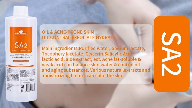 YMEYFAN Hydrate Solution for Facial AS1 SA2 AO3 for Hydrogen Oxygen Facial Machine Professional, Aqua Peeling Solution Hydrate Serums for Facial Cleansing, Face Skin Care, Hydrating (400ml/6Pcs)