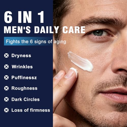 6-in-1 Face Cream for Men – Daily Hydrating Moisturizer for Age Defense