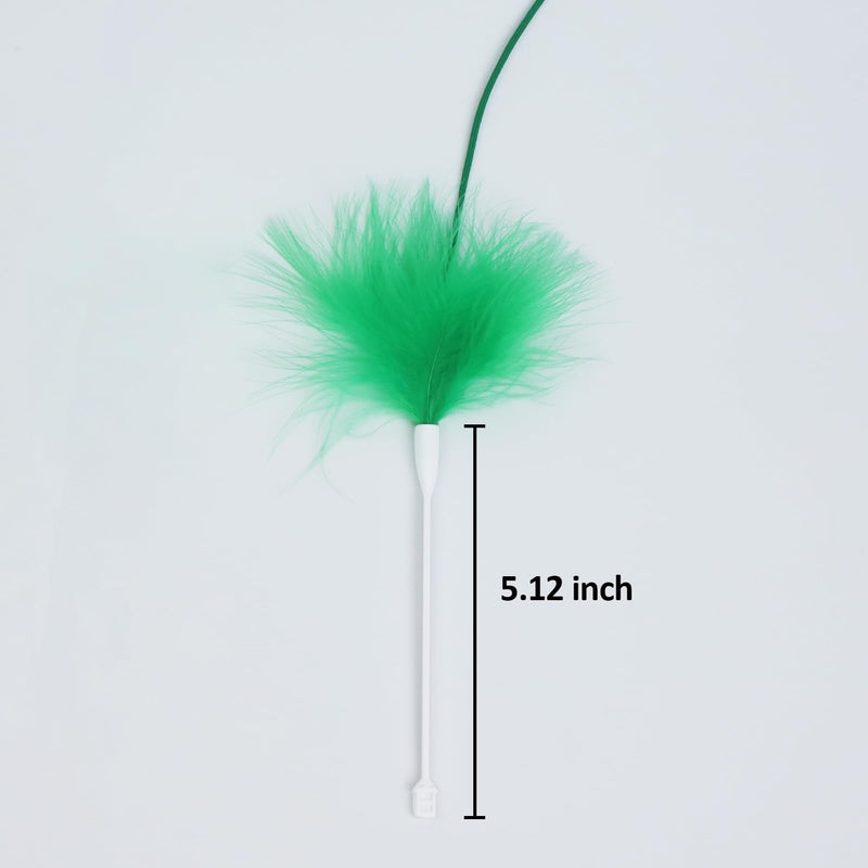 Interactive Cat Toys Replacement Feather Wand for P43 (3 Pcs), Only Accessories - BeesActive Australia