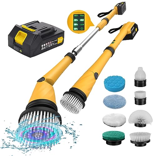 qimedo 8-in-1 Electric Spin Scrubber Brush Heads for Leebein & Keimi