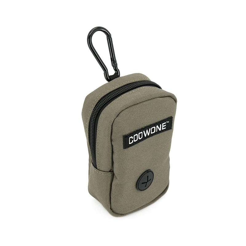 Dog Treat Pouch for Training, Portable Dog Walking Bag Built in Poop Bag Dispenser, Pocket Sized Pet Treats Pouches, Doggie Puppy Snack Rewards Bag,Dog Treat Carrier Holder with Clip (Army Green) Army Green - BeesActive Australia