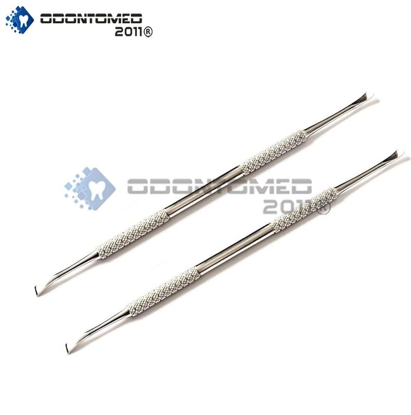 Tooth Scaler - Double Ended Dental Tooth Scaler for Teeth- Stainless Steel Tarter Removal Tool (2 Pack) Teeth Cleaning Tools – 6.5 Inch Plaque Remover Tool Od2011-D-1657