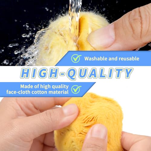 6PCS Buffing Wheels for Drill,Non-Woven & Cotton Wheel Polishing Kit for Drill 1/4" Secure Hex Shank,Wheel Shaped Polishing Tool for Metal Aluminum,Stainless Steel,Chrome,Jewelry,Wood,Plastic 12PCS