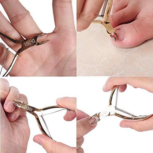 RitaPro Shop® Ergonomic Stainless Steel Cuticle Nipper, Cuticle Cutter, Chewing - BeesActive Australia
